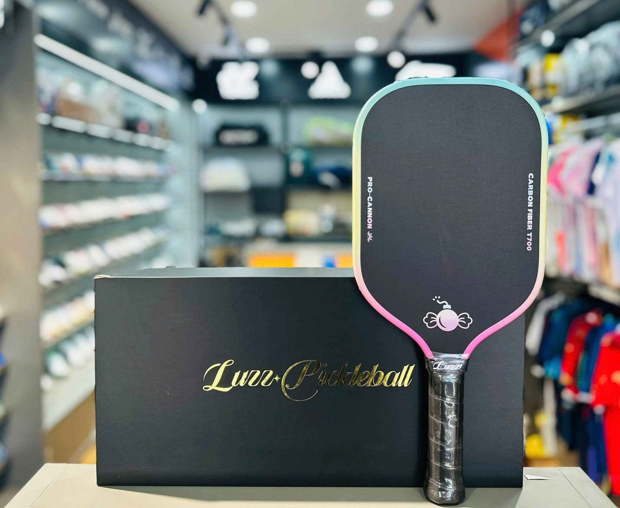 Vợt Pickleball Luzz Canon Chính Hãng - Hồng - Kiểm Soát Bóng - Tăng Độ Xoáy - Tấn Công Mạnh Mẽ - Mỡ Rộng Điểm Ngọt